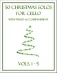 50 Christmas Solos for Cello with Piano Accompaniment P.O.D. cover